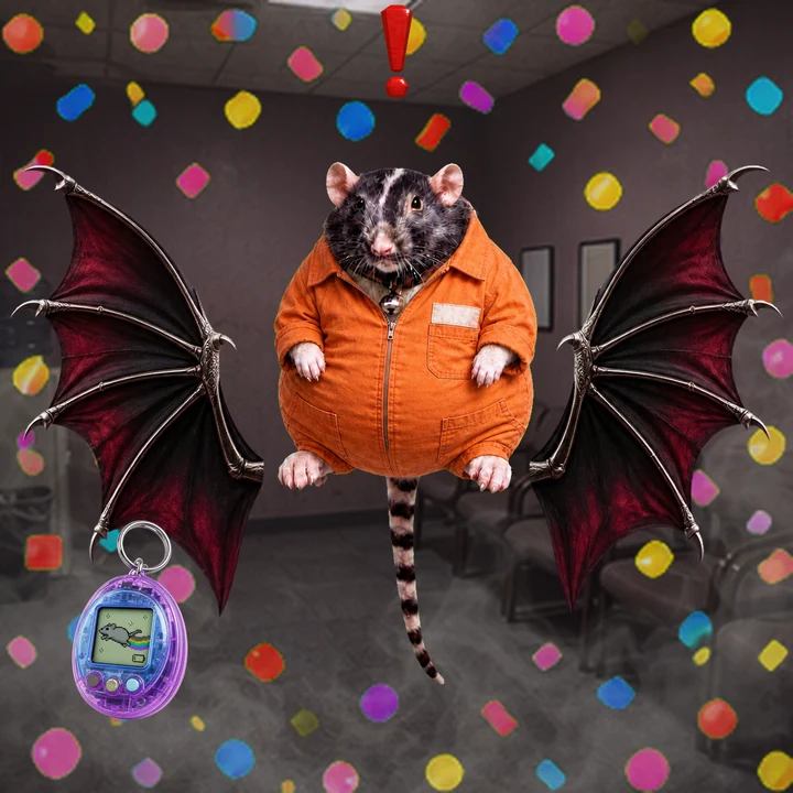 Fat Rat Wif Hat #0331