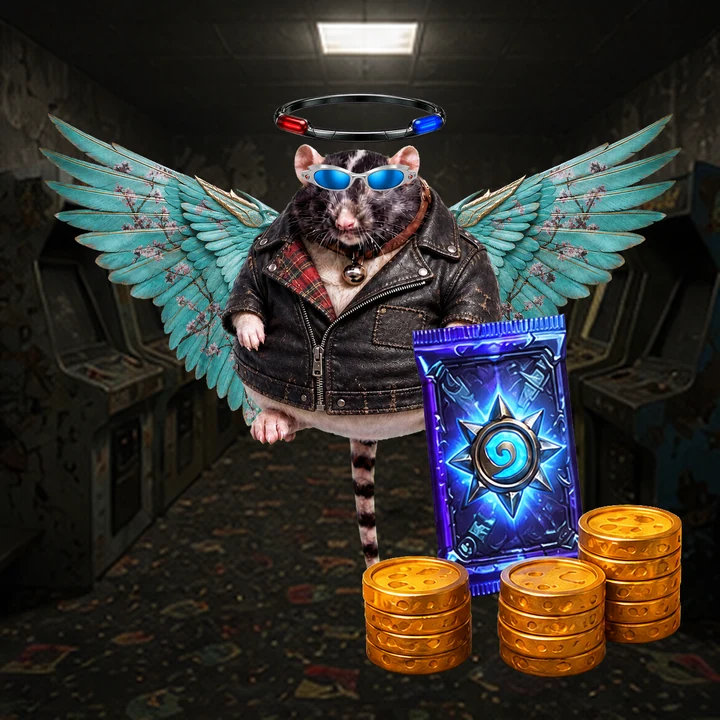 Fat Rat Wif Hat #0472