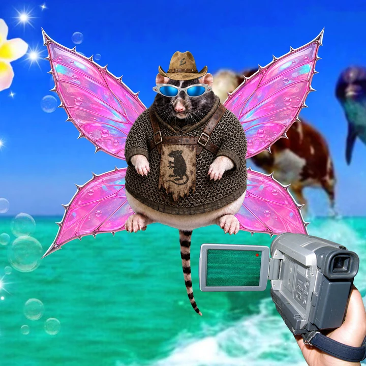Fat Rat Wif Hat #686